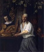 The Leiden Baker Arent Oostwaard and his wife Catharina Keizerswaard Jan Steen